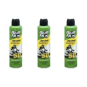 BullFrog Land Sport SPF 50 Sunscreen Spray 3-Pack